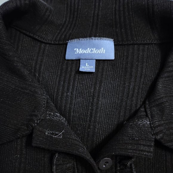 ModCloth Ribbed Polo - Picture 4 of 7